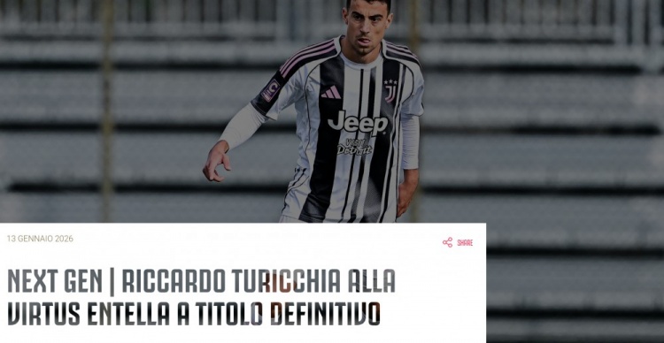 pg电子游戏骗局-官方：尤文新一代22岁左后卫里卡多·图里基亚转会至意乙恩特拉